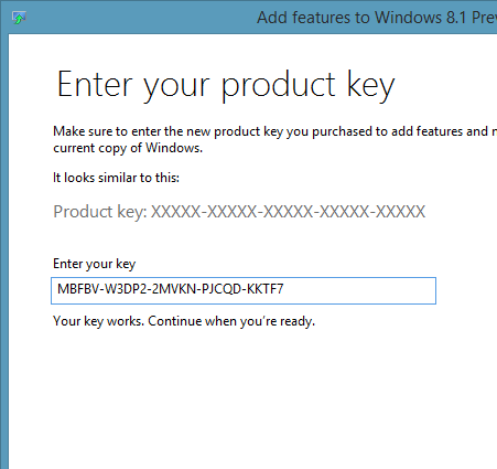 Windows 8.1 Pro Dummy Key